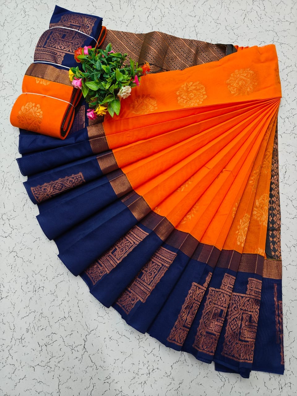 Uppada silk cotton saree