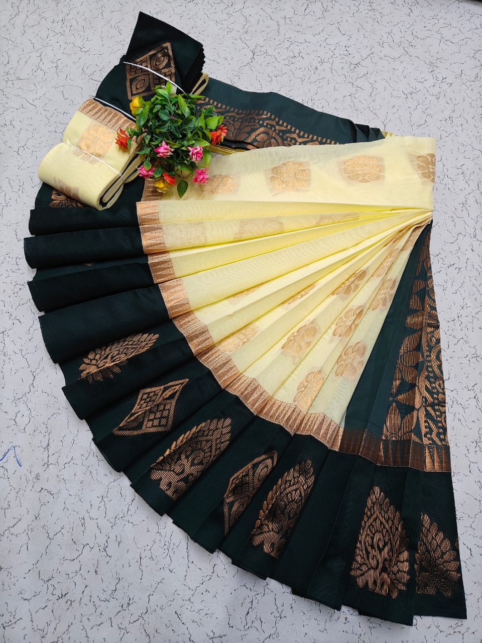 Uppada silk cotton saree