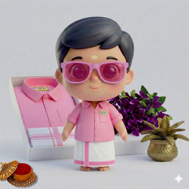 Kids Dhoti & shirt