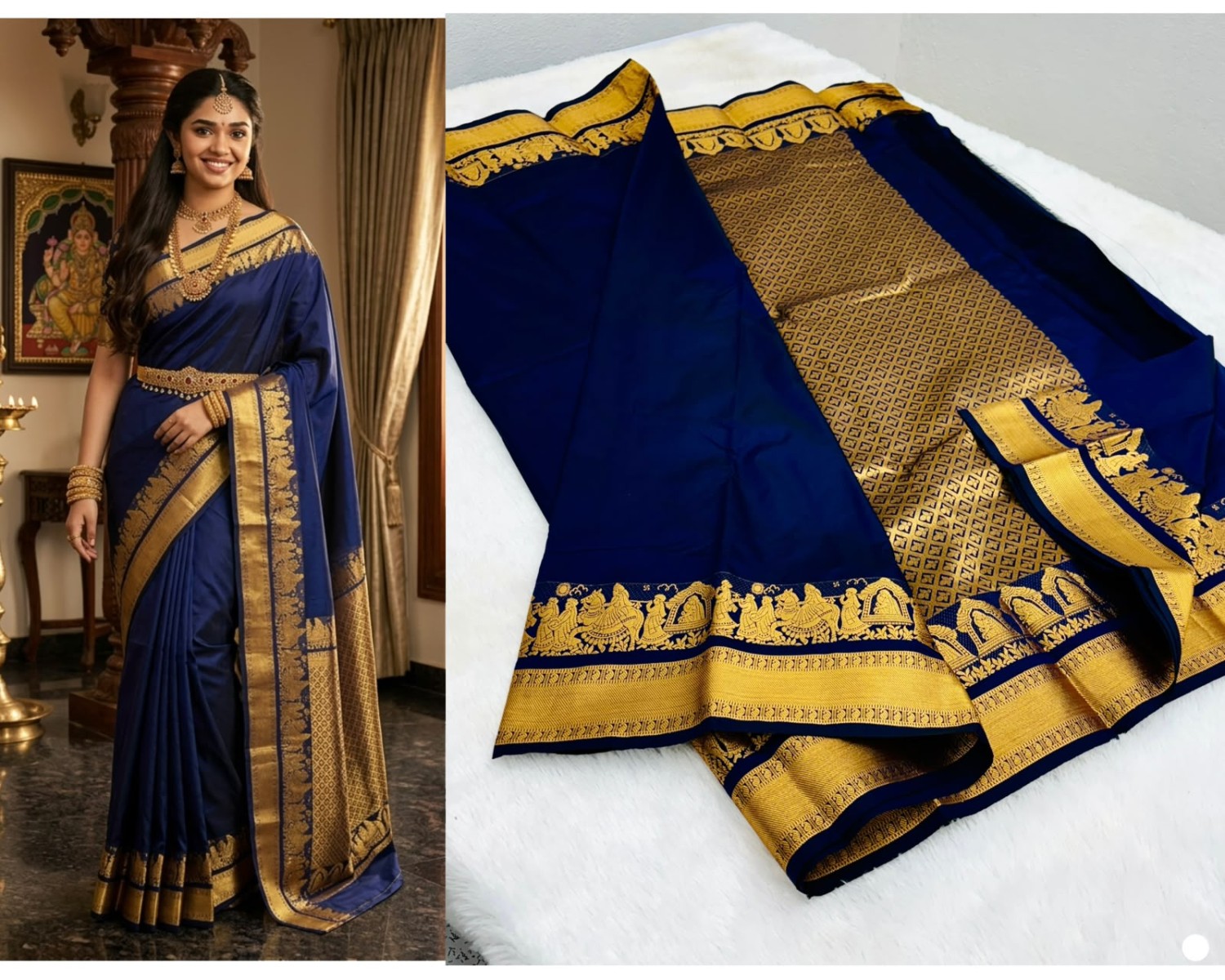 Pallaku soft silk sarees