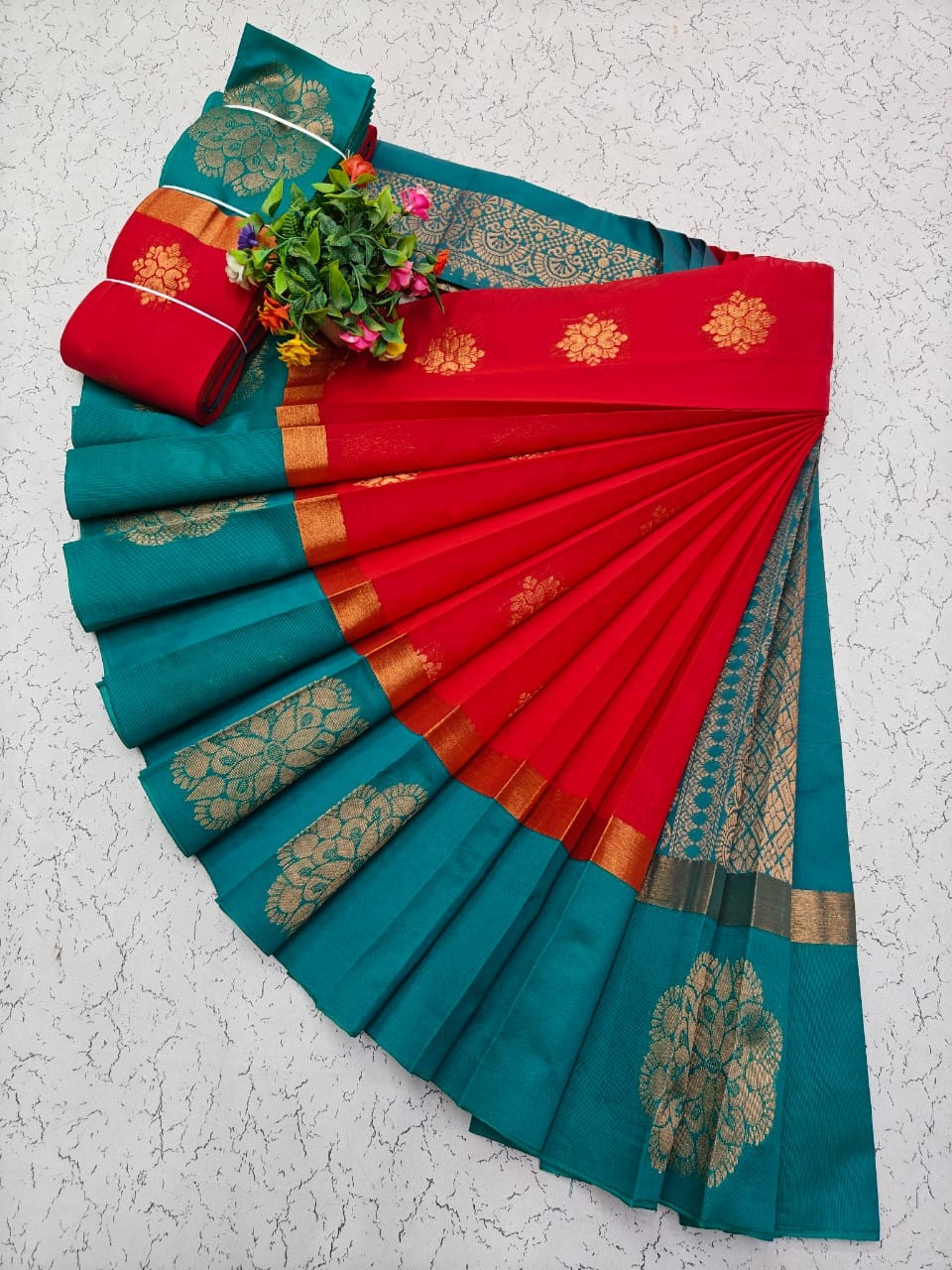 Uppada silk cotton saree