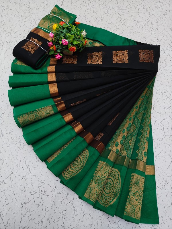 Uppada silk cotton saree