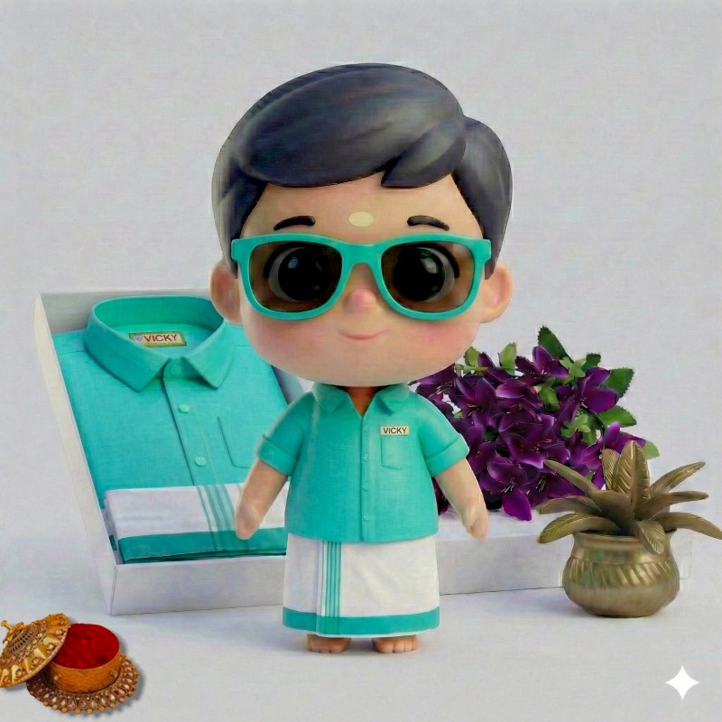 Kids Dhoti & shirt