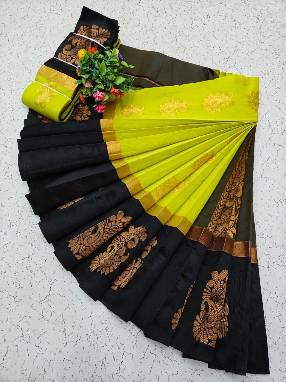 Uppada silk cotton saree