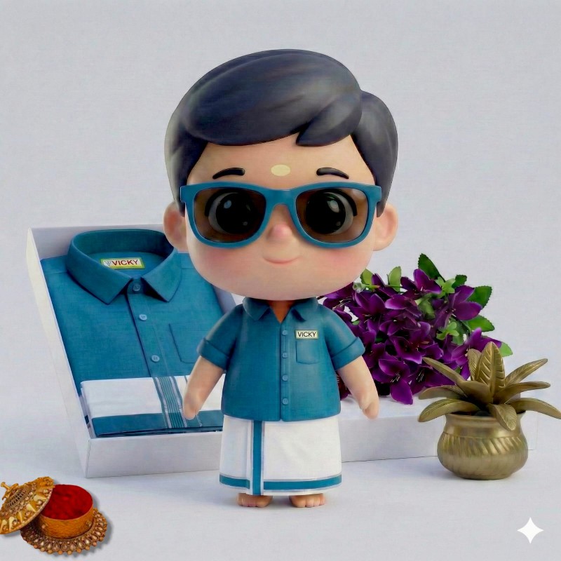 Kids Dhoti & shirt