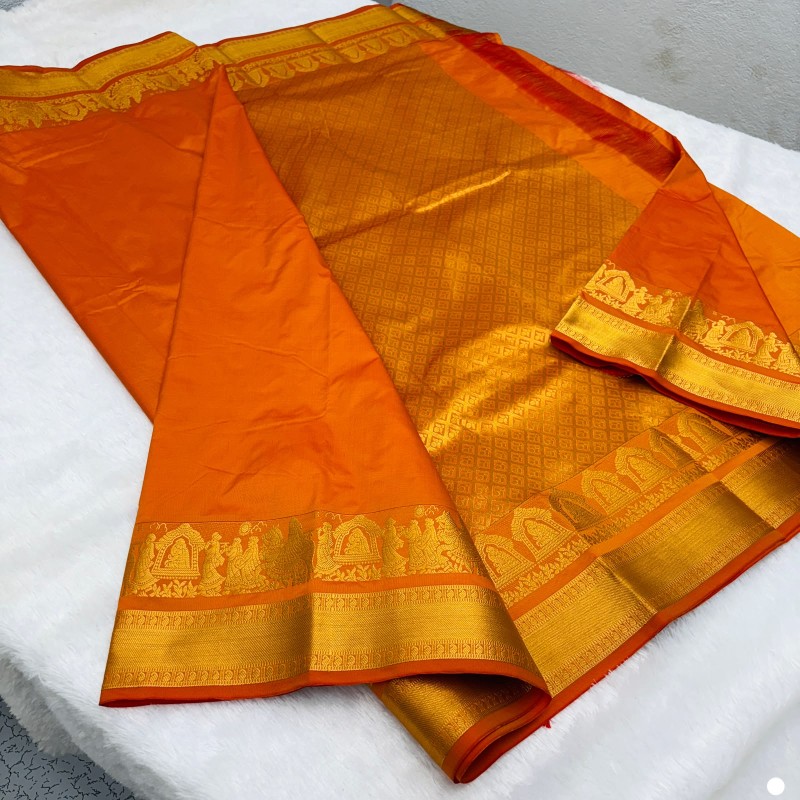 Pallaku soft silk sarees