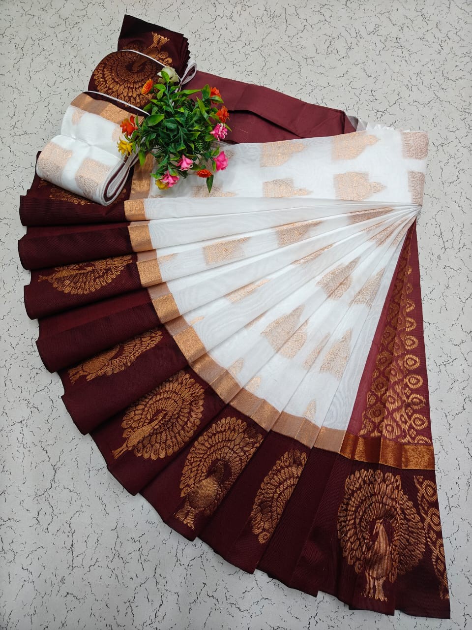 Uppada silk cotton saree