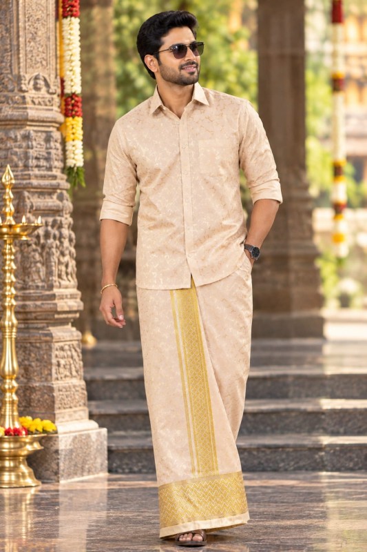 Mappillai Dhoti shirt