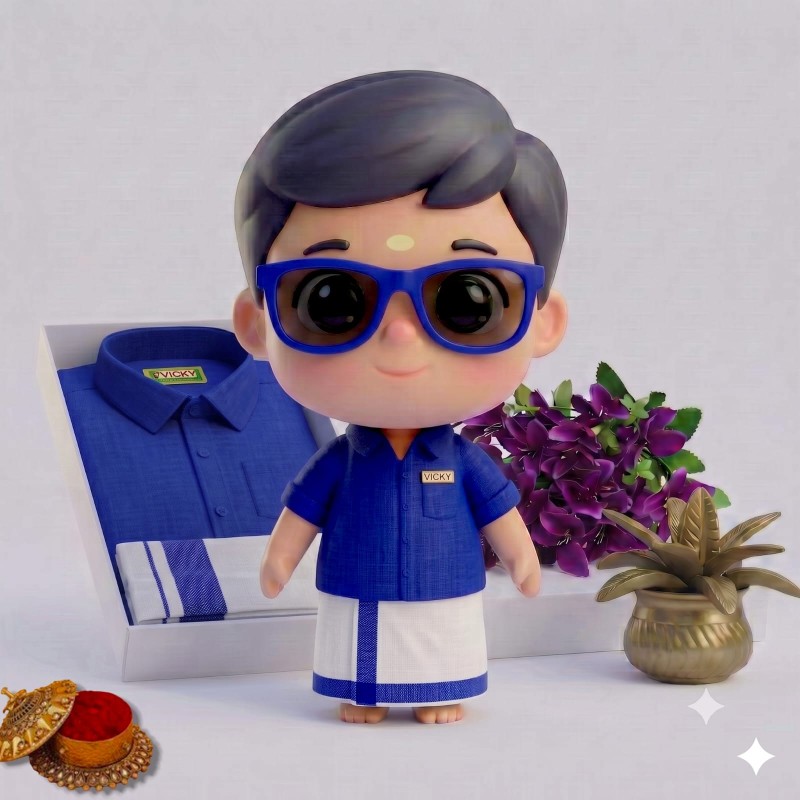 Kids Dhoti & shirt