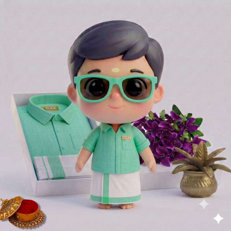 Kids Dhoti & shirt