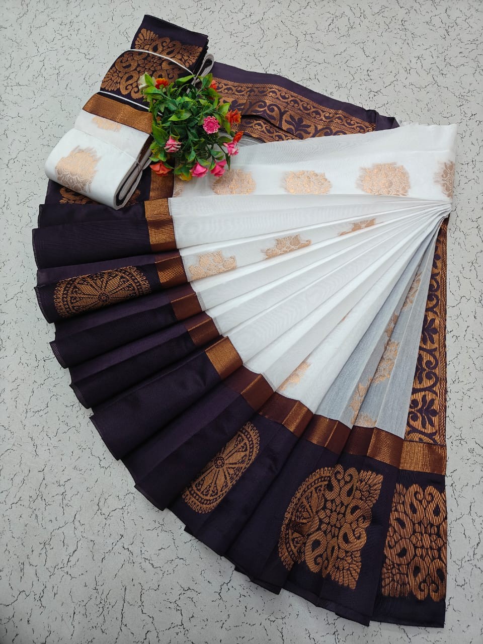 Uppada silk cotton saree
