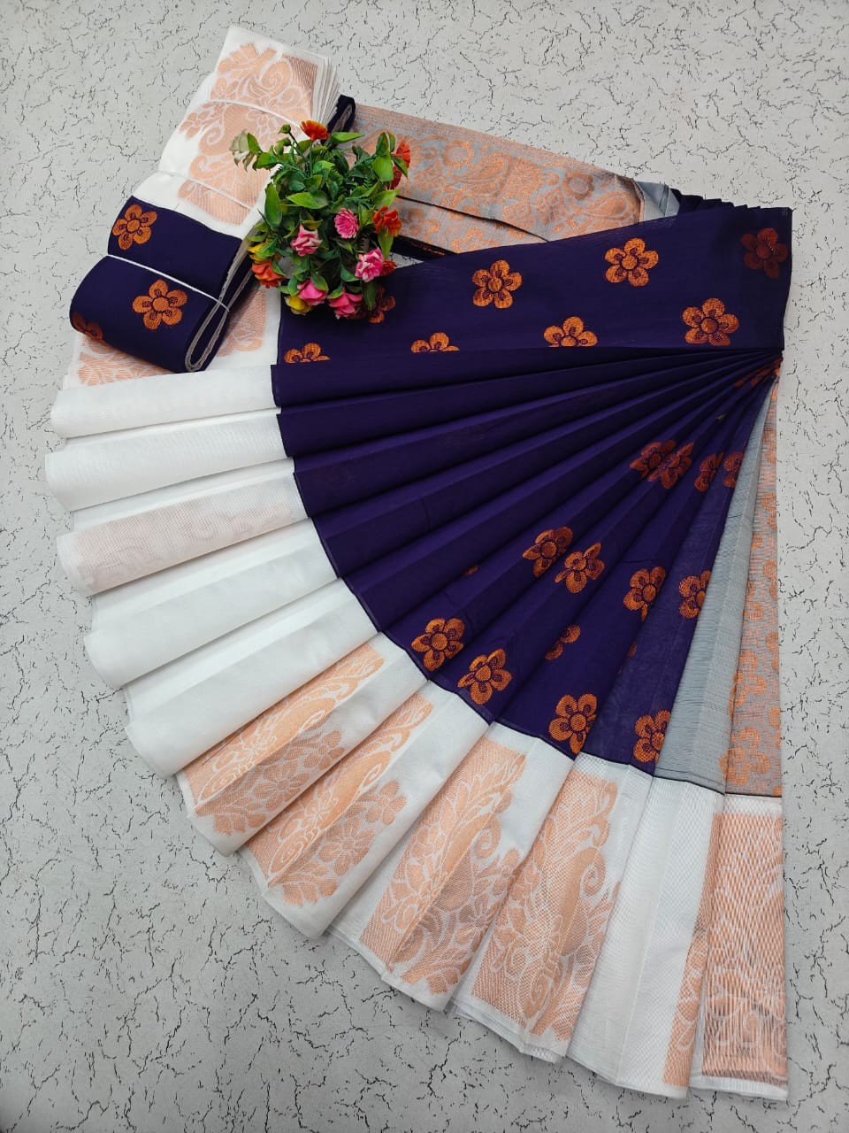 Uppada silk cotton saree